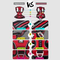 Truelove-szelki dla psa, nylonowe, zapobiegają ciągnięciu, kamizelka, regulowane, bezpieczeństwo, małe, duże, bieganie, szkolenie, buldog francuski 5